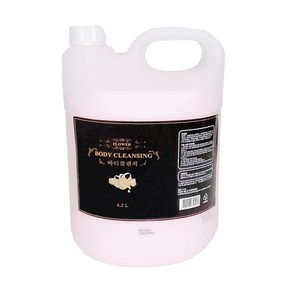 플라워 대용량 바디워시 리필 4000ml x 4개 업소용, 4L