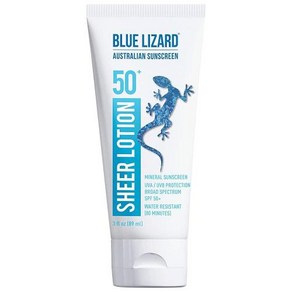 BLUE LIZARD 시어 페이스 로션 - SPF 50 48ml 449290, 89ml, 1개