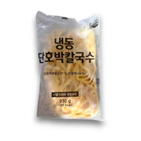 천일식품 냉동 단호박 칼국수, 10개, 230g