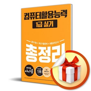 2025 시나공 컴퓨터활용능력 1급 실기 총정리 (이엔제이 전용 사 은 품 증 정)