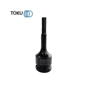 TOKU 도쿠 임팩헤드복스 1/2인치 4-19mm 임팩용 육각비트소켓 비트복스, 1/2인치×6mm, 1개