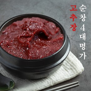 전통 순창 고추장 전통방식 재래식고추장 3종 찹쌀 보리 매실 고추장 명인, 500g, 1개, 01.찹쌀고추장