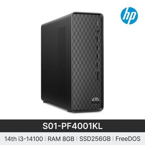 [HP] 슬림타워 S01-PF4001KL i3-14100 (8GB/256GB/FD) [기본제품], 8GB