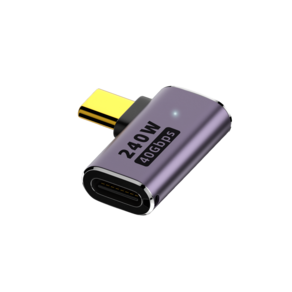 비잽 C타입 USB4 젠더 40G PD 240W 스팀덱 노트북 변환 연장, 1개