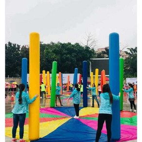 에어봉 운동회 스틱 체육 대회 축제 협동 경주 달리기