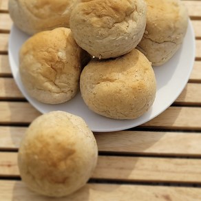[당일 구운 신선한빵을 오후에 발송합니다 ] 새싹발아 통밀빵 통곡물빵 통밀세상 모닝빵, 10개, 40g