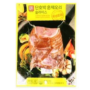 한성 단호박 훈제오리 슬라이스/냉장-일반박스 발송, 400g, 2개