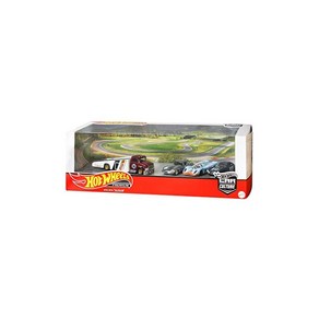 핫 휠 (Hot Wheels 프리미엄 컬렉터 세트Iconic Race Cas 재규어 라이트웨이트 E-타입 (1대 포르쉐 917K (1대 메르세데스 벤츠 300SL (1대 캐리온, 1개