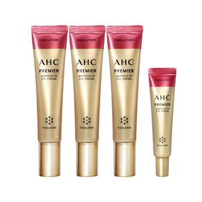 홈쇼핑 동일 AHC 아이크림 시즌12 최신상 앰플인 6각존 코어리프팅 김혜수 40ml 3개+12ml 1개