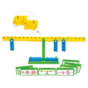 이디엑스에듀케이션 대형 숫자 저울놀이 25899, 1세트