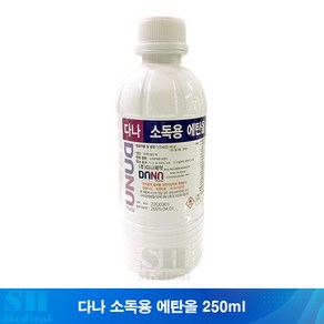 다나 소독용 에탄올 250ml, 1개