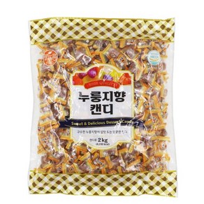 누룽지향캔디 2kg 늘푸른 쌀로만 벌크 업소용 무, 1개