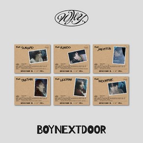 보이넥스트도어 BOYNEXTDOOR - 1st EP [WHY..] (LETTER ver.) 버전선택