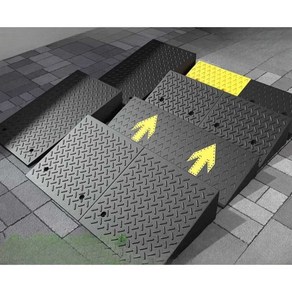 사계절 경사판 차량진입판 바닥슬로프 받침대 차량진입발판 상가 문턱 계단턱 휠체어, 100x15x3, 1개
