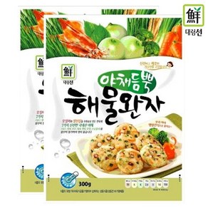 [푸른들마켓][사조]야채듬뿍 해물완자 300g2, 1개, 300g