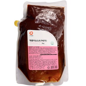 푸드공방)떡볶이소스(매운맛) 2kg, 1개