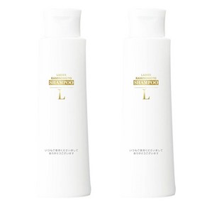 카미노모토 레이디스 샴푸 L, 2개, 200ml