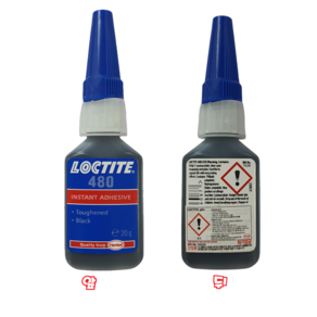 [정품] 록타이트 loctite480 내열 내습 내충격성 순간접착제(검정), 1개