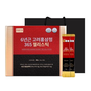 정원삼 6년근 고려홍삼정 365 젤리스틱, 450g, 2개