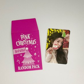 레드벨벳 아이린 2023 핑크 크리스마스 포토카드 포카 Red Velvet IRENE 2023 PINK CHRISTMAS PHOTOCARD 2