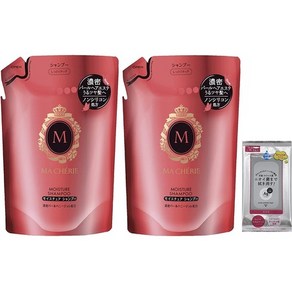 일본직발송 6. MACHERIE(マシェリ) マシェリモイスチュアシャンプー詰め替え用(しっとりまとまる)380ml×2, One Size, One Colo, 2개, 380ml