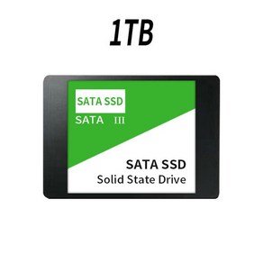 노트북 데스크탑 PC 게임용 SSD 디스크 드라이브 25 인치 SATA 3 고속 하드 솔리드 스테이트 2TB 1TB 5, 08 Geen 1TB, 한개옵션1