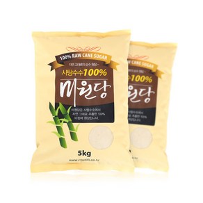 참건강마을 [국내 이물질제거 공정] 비정제 원당 5kg 사탕수수당, 0001 기본상품, 1개