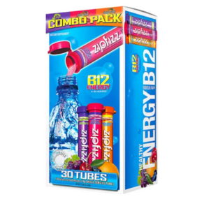 집피즈 에너지 드링크 믹스 3가지 맛 30개 Zipfizz Healthy Enegy Dink Mix Vaiety Pack 30-count, 1개, 330g