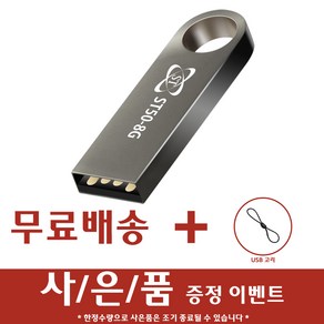 에스티원테크 ST50 USB메모리 다크그레이, 8GB