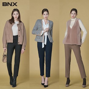 BNX 24FW 크레이프 기모 폰테 팬츠 3종