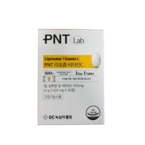 GC녹십자웰빙 PNT 리포좀 비타민C 1100mg, 30정, 2개