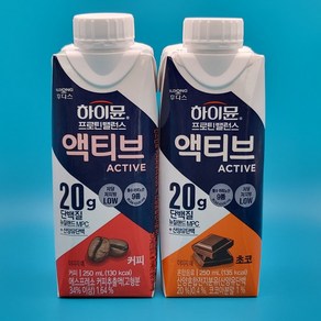 일동 하이뮨 액티브 250ml 커피 18개 + 초코 18개