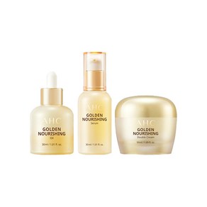 AHC 골든 너리싱 오일 30ml+세럼 30ml+크림 50ml, 1개