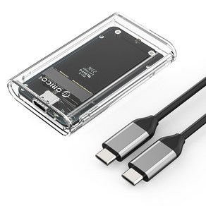 오리코 mSATA USB 3.2 C타입 외장 SSD 케이스 TC10, 1개