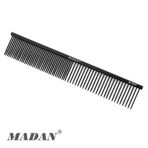 마단 7.5인치 블랙콤 M190T (Black) comb 파인/코오스 19cm, 1개