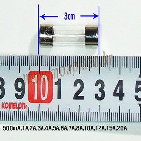 유리관휴즈8A휴즈(30mm)(10개세트) 220V8A(30mm)퓨즈 220V휴즈8A 30mm퓨즈 220V8A 막대휴즈8A 중형휴즈220V8A, 30mm 8A(10개세트), 10개
