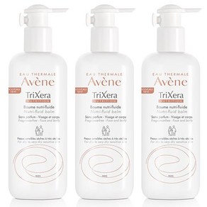 3개 세트 아벤느 트리크셀라 NT 플루이드 크림 400ml[병행 수입품], 400ml