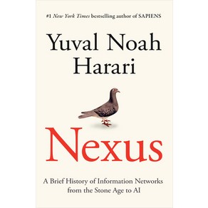 (영문도서) Nexus: A Bief Histoy of Infomation Netwoks fom the Stone Age to AI Hadcove, Random House, English, 9780593734223