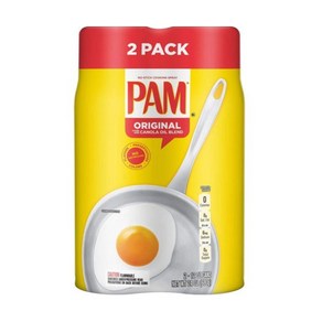 Pam Oiginal Cooking Spay 팸 오리지널 카놀라 오일 블랜드 스프레이 680g[블랙멍키즈], 2개, 680ml