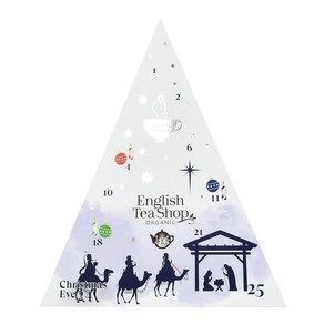 English Tea Shop Tiangle 티 백 어드벤트 캘린더(25 pack) Tiangle Tea Bag Advent Calenda(25pack), 1개, 0.27kg