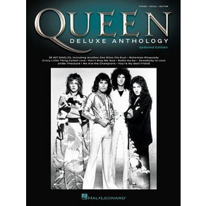 (영문도서) Queen - Deluxe Anthology: Updated Edition Papeback, Hal Leonad Publishing Cop..., English, 9781540030429