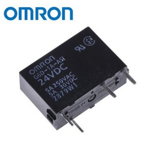 OMRON 오므론 PCB 파워릴레이 G6D-1A-ASI DC24V, 1개