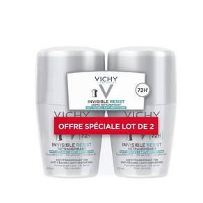 VICHY 프랑스 정품 비쉬 72h 인비저블 레지스트 데오도란트 50ml 2개세트, 2개