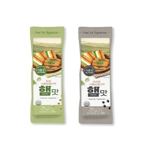 new 찹쌀/검은콩 식물성콩단백 햄맛(구프랑햄) 500g, 1개