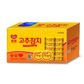 동원 저칼로리 고추참치, 12개, 100mg