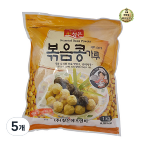 청은에프엔비 볶음콩가루, 5개, 1kg