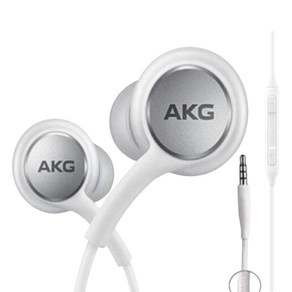 삼성 정품 AKG 유선이어폰 3.5단자 스마트폰 갤럭시 S10 S9 S8 노트9 노트8, 화이트