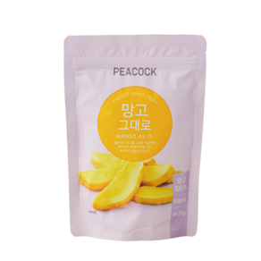 망고 그대로 20g, 3개