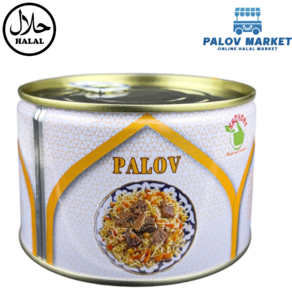 HALAL PLOV(PILAF) STEW 400g SHOHONA 할랄 플로프 통조림 400g, 1개