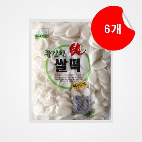 [칠갑농산] 순쌀떡 2kg X 6개입